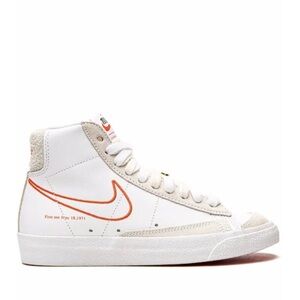 Nike blazers mid 77 white orange sz 6